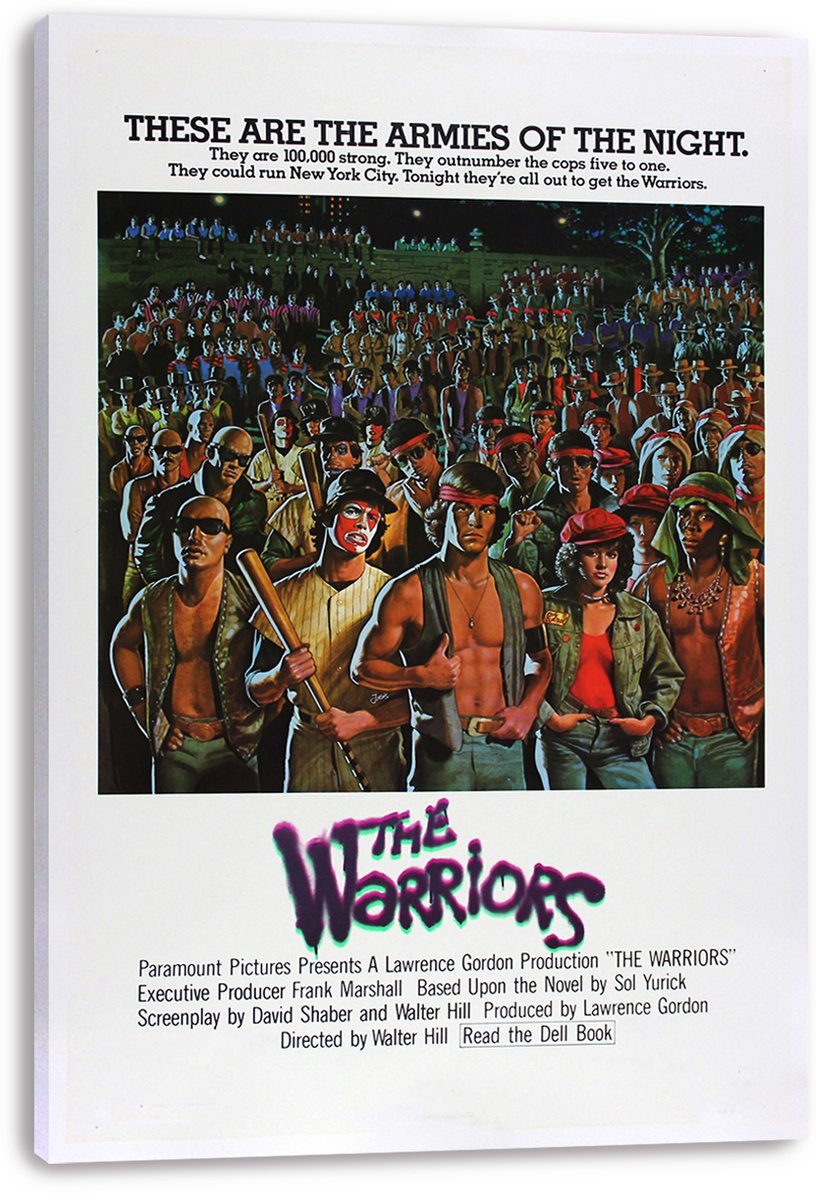 The Warriors Movie Poster Decorative Painting (paper and canvas) art poster printing print