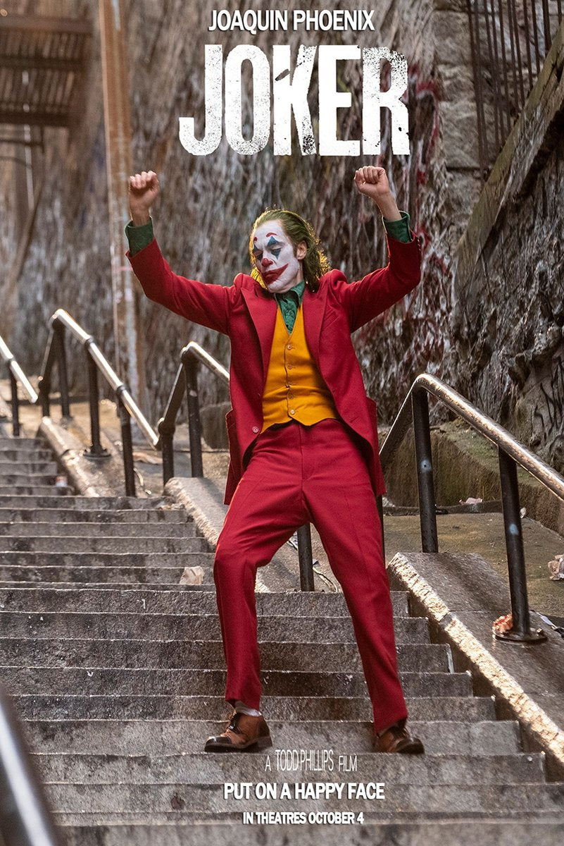 Joker Joaquin Phoenix Decorative Painting (paper and canvas) art poster printing print
