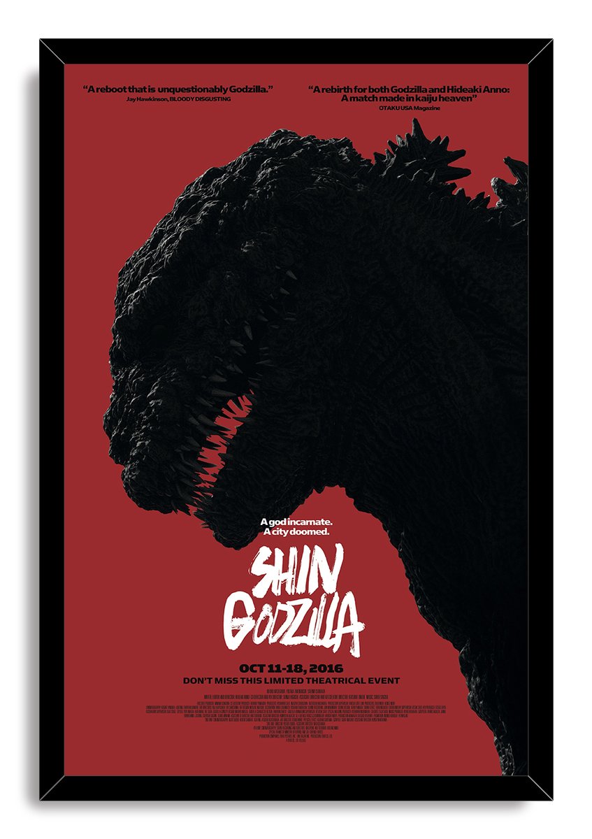Shin Godzilla Decorative Painting (paper and canvas) art poster printing print