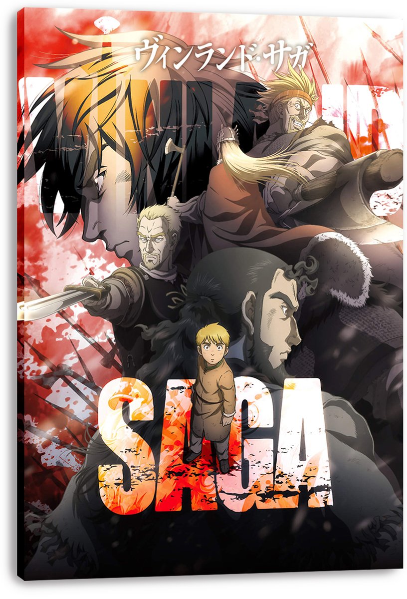 Vinland Saga Anime Characters Decorative Painting (paper and canvas) art poster printing print