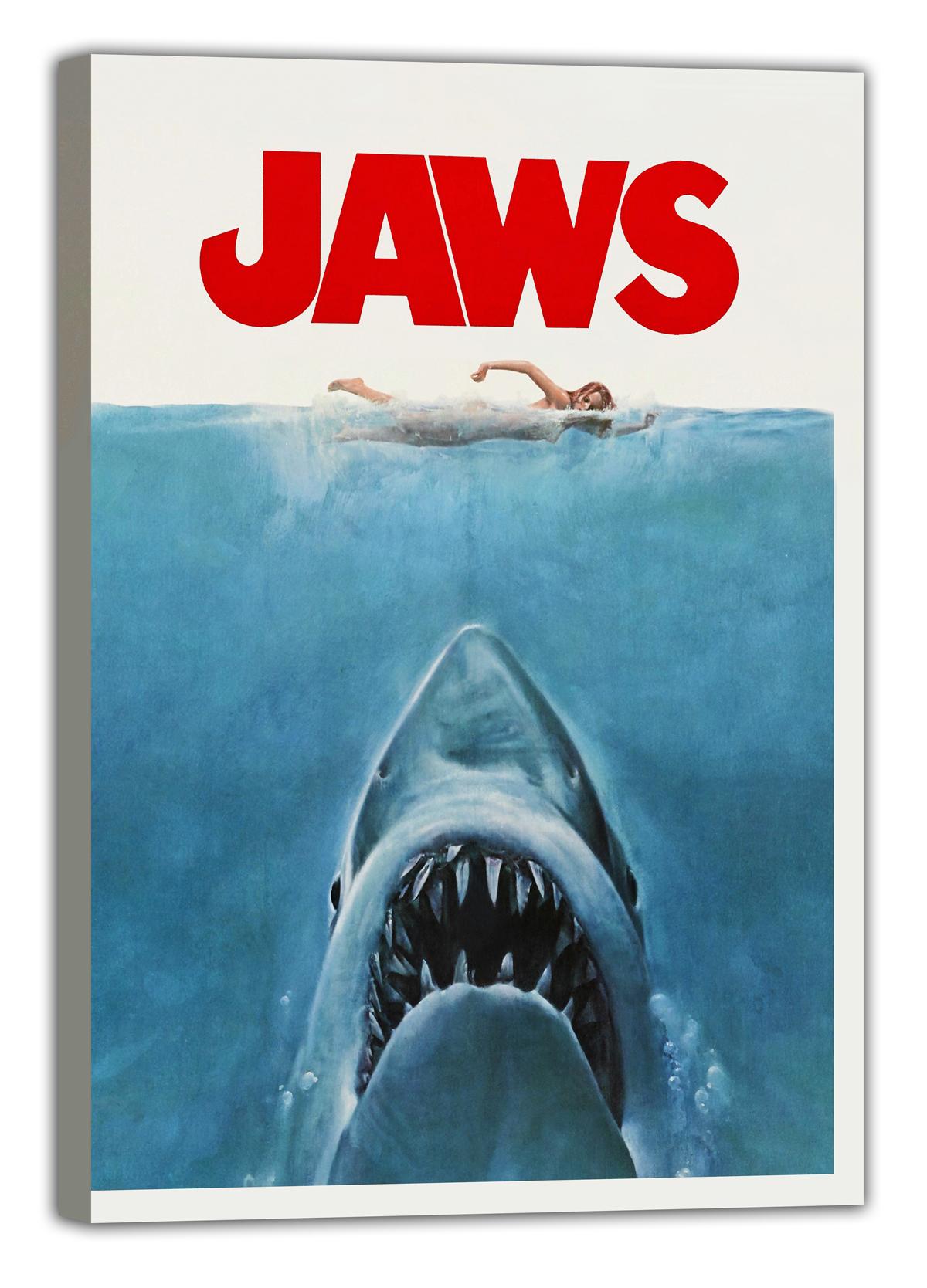 Jaws Movie Poster (paper and canvas) art poster printing print
