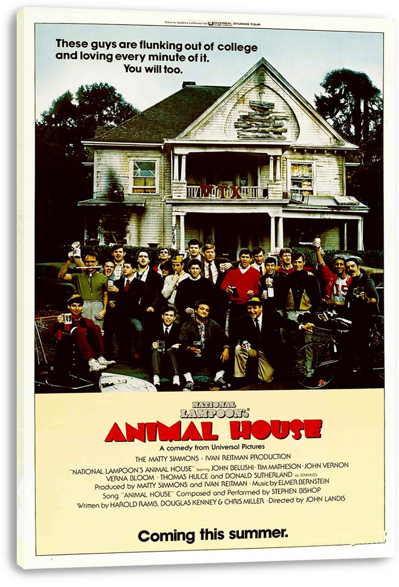 National Lampoon's Animal House Movie Poster Decorative Painting (paper and canvas) art poster printing print