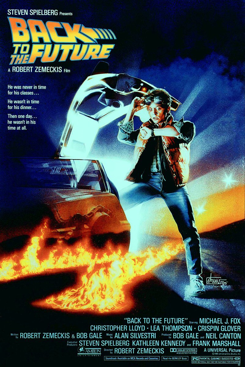 Back to the Future Movie Decorative Painting (paper and canvas) art poster printing print