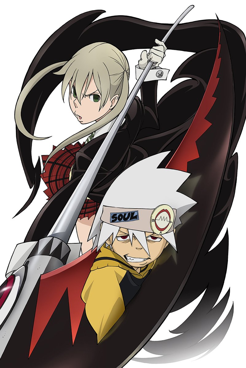 Soul Eater Anime Maka Albarn and Soul Evans Decorative Painting (paper and canvas) art poster printing print