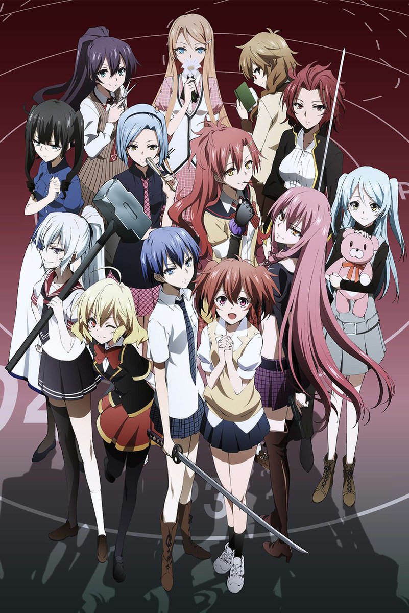Akuma no Riddle Anime Girls Group Decorative Painting (paper and canvas) art poster printing print