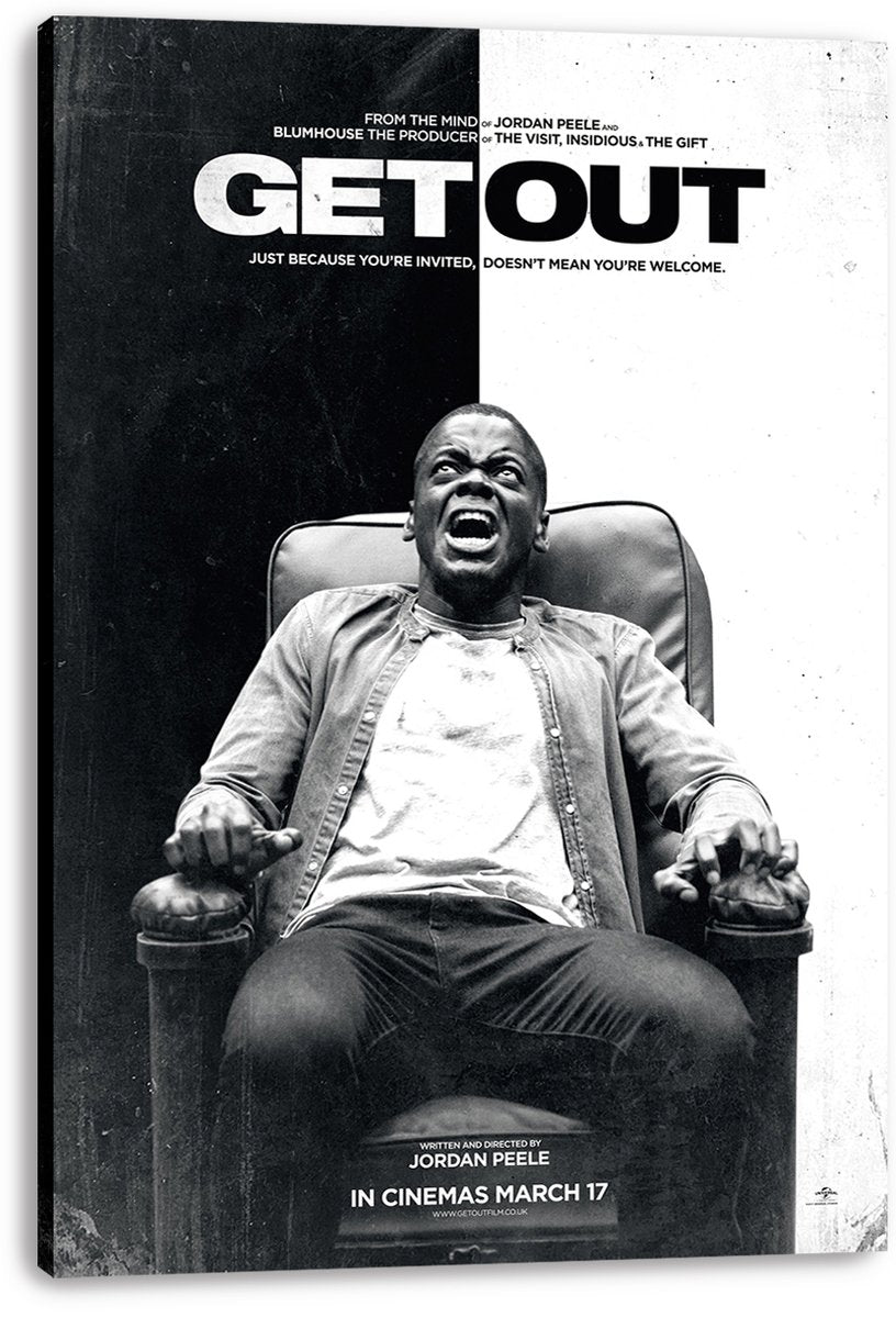 Get Out Movie Poster Decorative Painting (paper and canvas) art poster printing print
