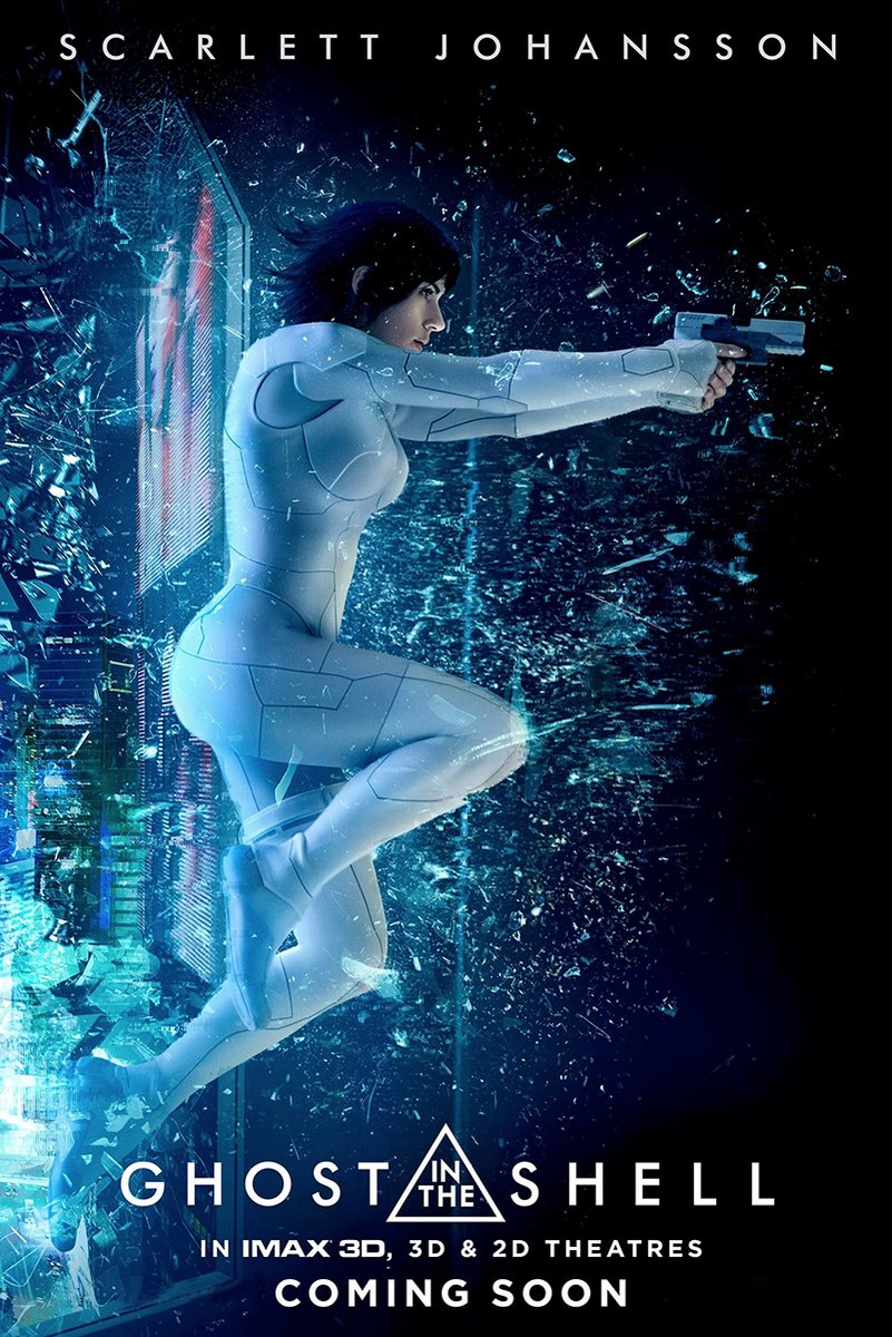 Ghost in the Shell Movie Decorative Painting (paper and canvas) art poster printing print