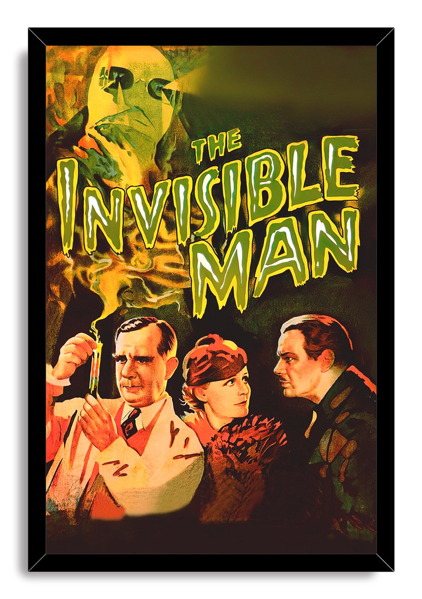 The Invisible Man Decorative Painting (paper and canvas) art poster printing print