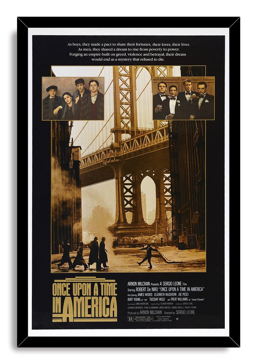 Once Upon a Time in America Movie Poster Decorative Painting (paper and canvas) art poster printing print