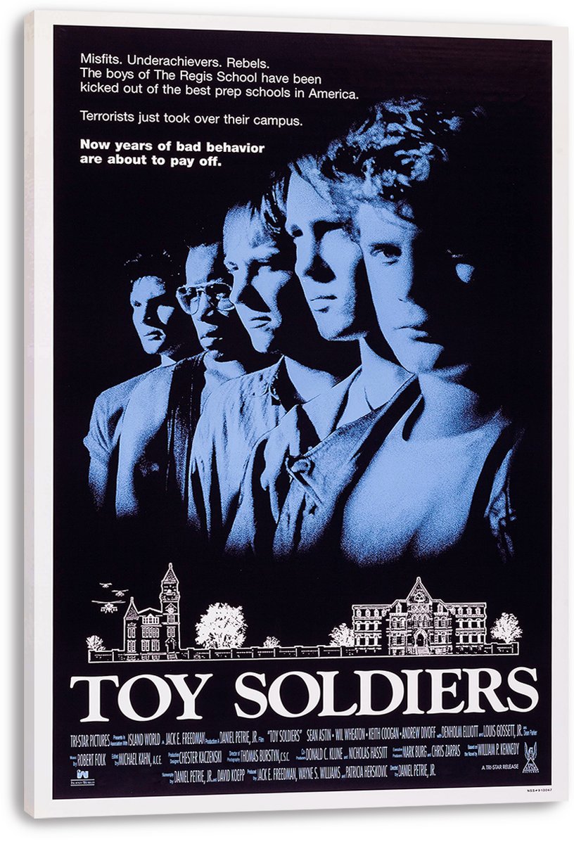 Toy Soldiers Movie Poster Decorative Painting (paper and canvas) art poster printing print