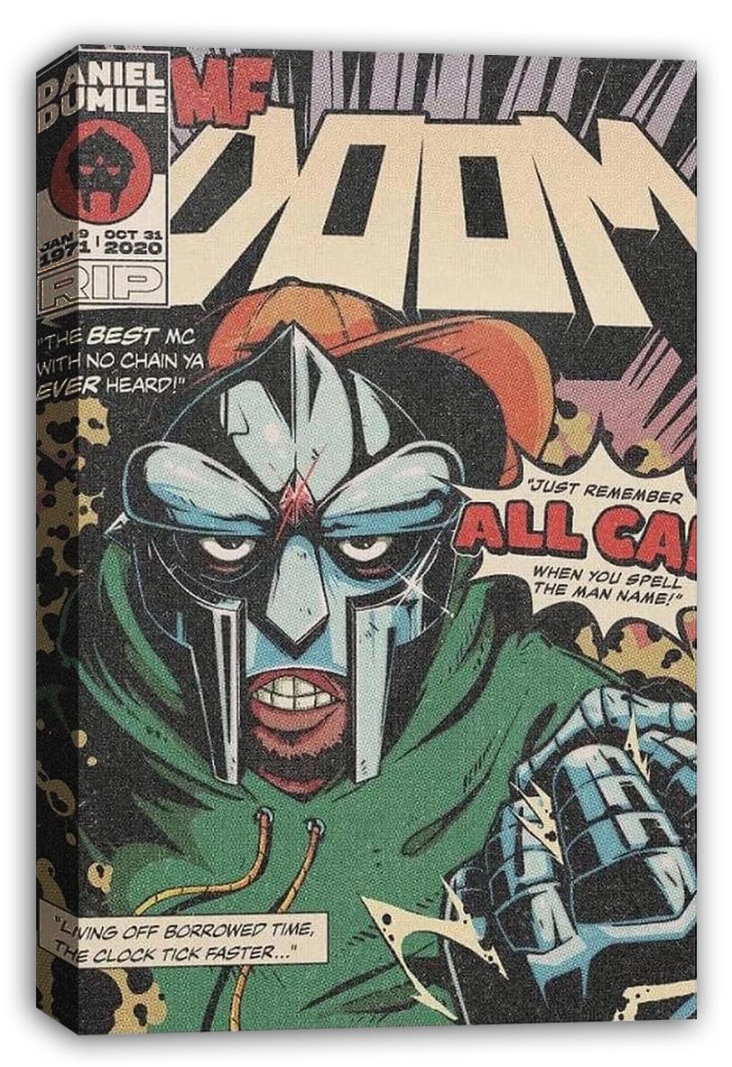 MF Doom Posters Prints Poster (paper and canvas) art poster printing print