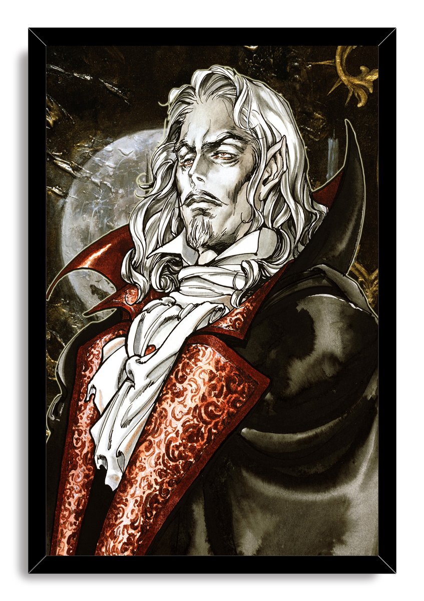 Alucard Castlevania Decorative Painting (paper and canvas) art poster printing print