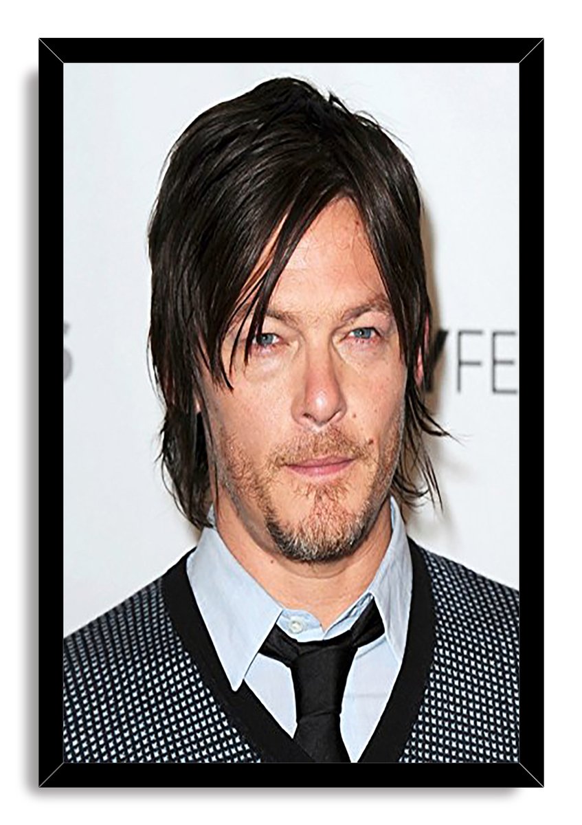 Norman Reedus Decorative Painting (paper and canvas) art poster printing print