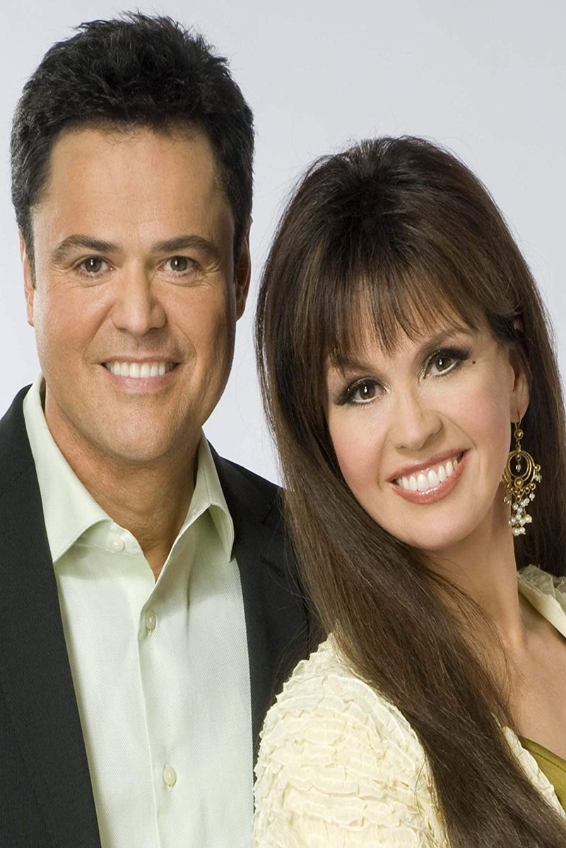 Donny & Marie Osmond Decorative Painting (paper and canvas) art poster printing print