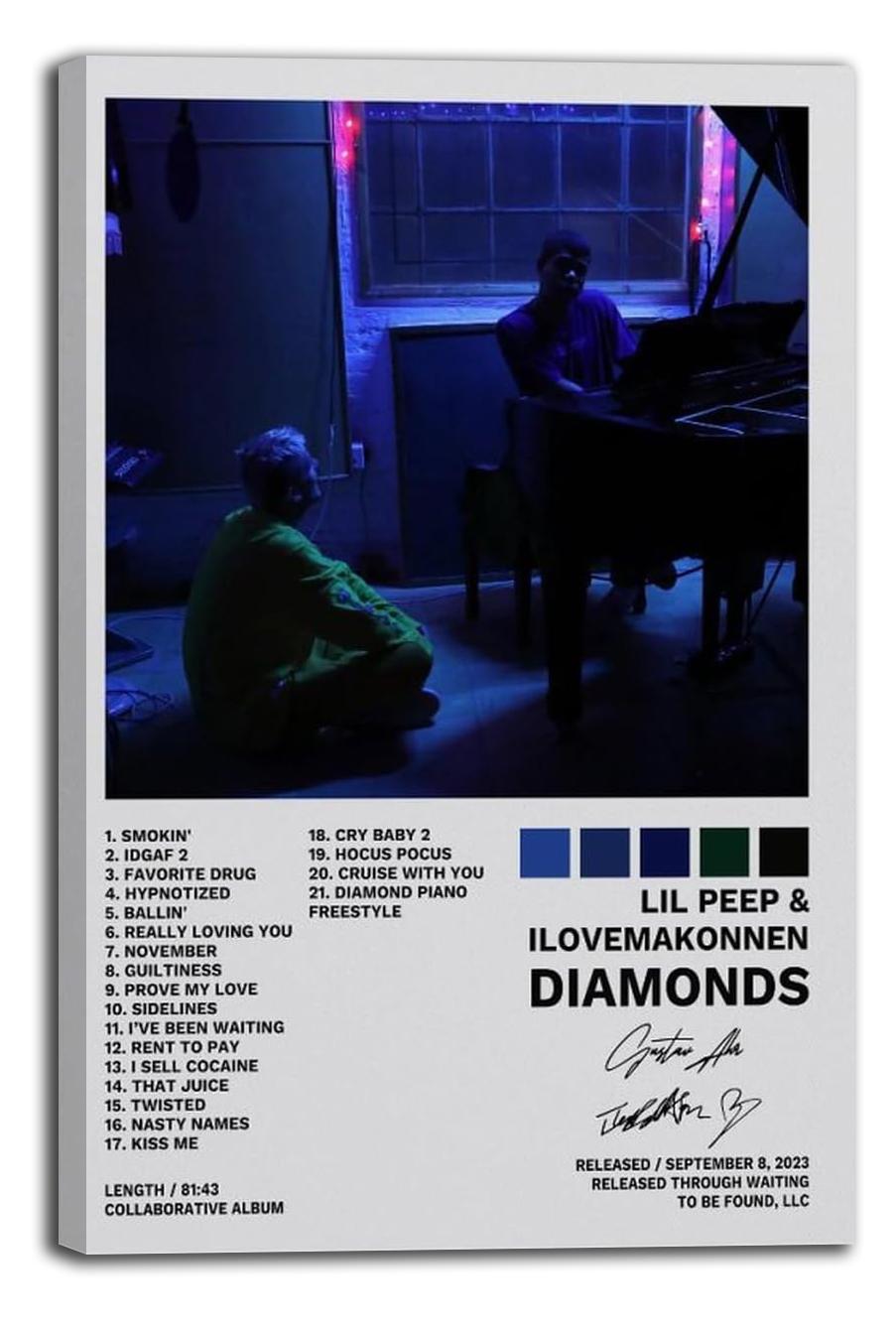 Lil Diamonds Album Cover Decorative Painting Wall Posters (paper and canvas) art poster printing print