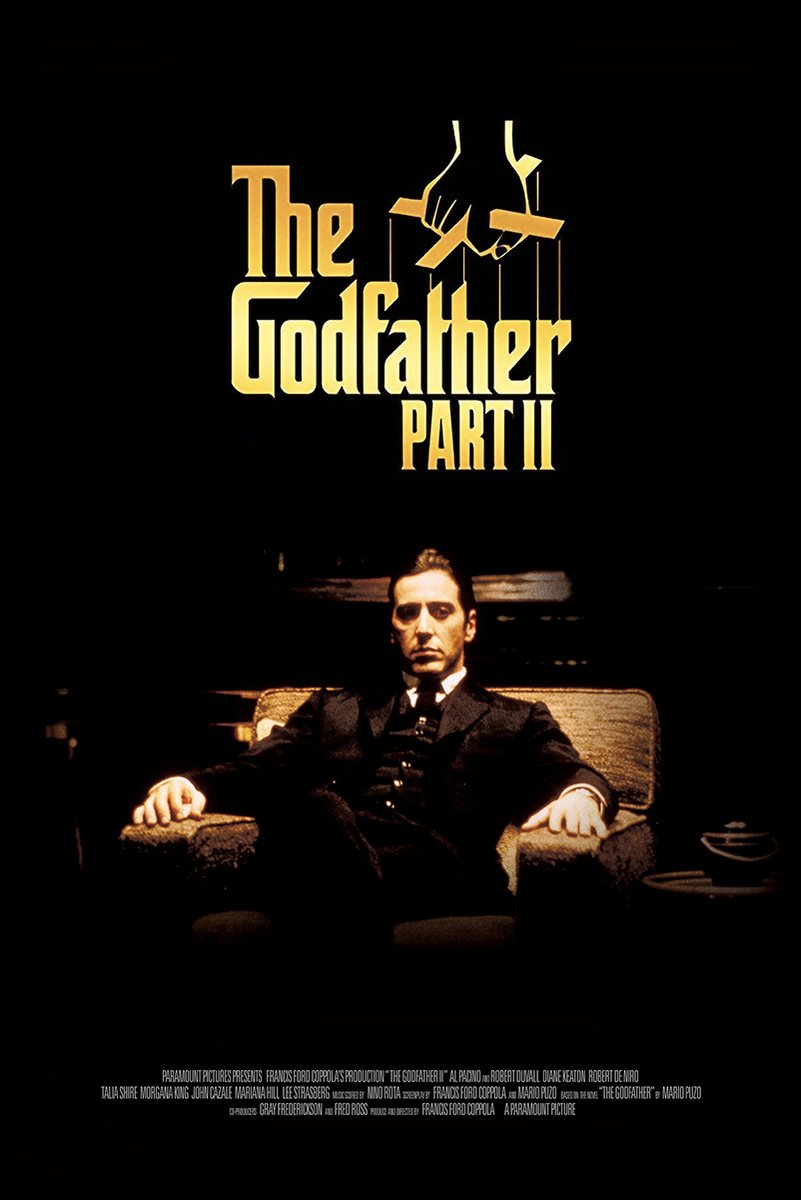 The Godfather Part II - Michael Corleone Decorative Painting (paper and canvas) art poster printing print