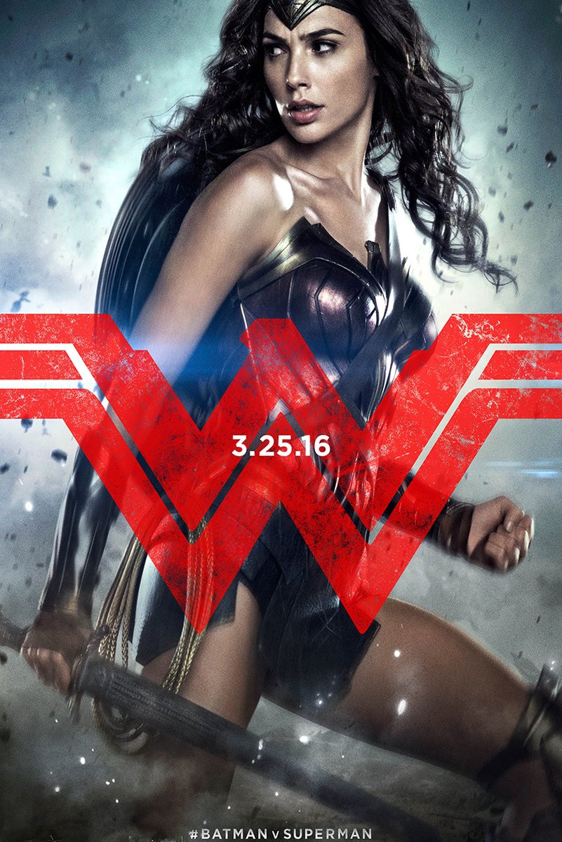 Wonder Woman Batman v Superman Decorative Painting (paper and canvas) art poster printing print