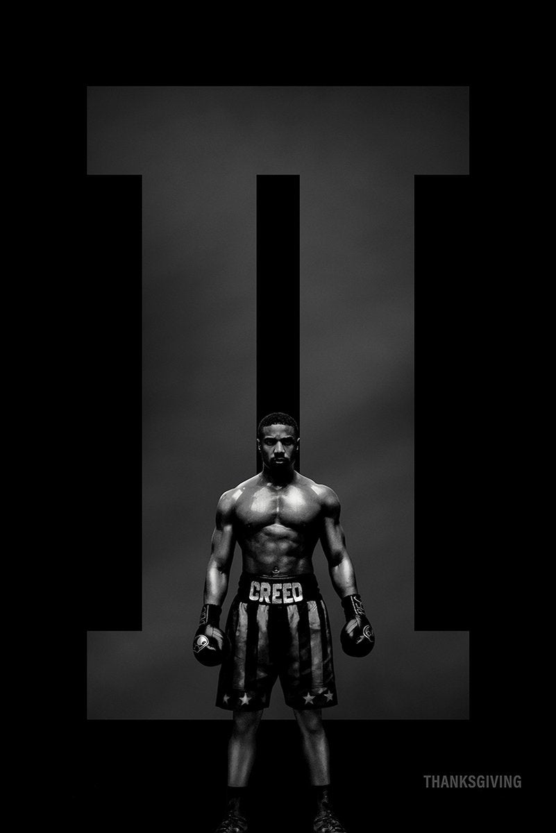 Adonis Creed (Creed II Movie) Decorative Painting (paper and canvas) art poster printing print