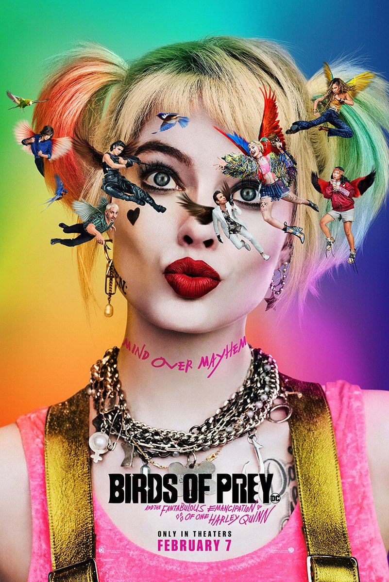 Harley Quinn Birds of Prey Decorative Painting (paper and canvas) art poster printing print