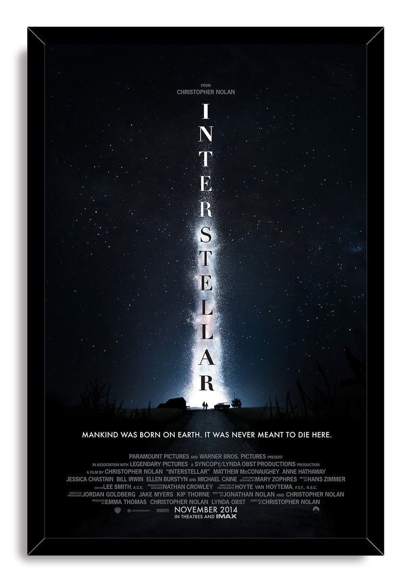 Interstellar Movie Decorative Painting (paper and canvas) art poster printing print