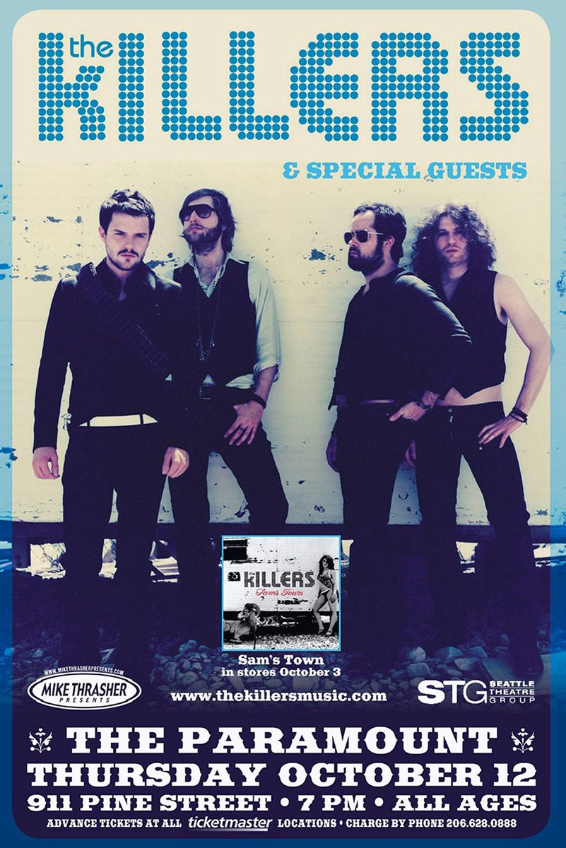The Killers Band Decorative Painting (paper and canvas) art poster printing print