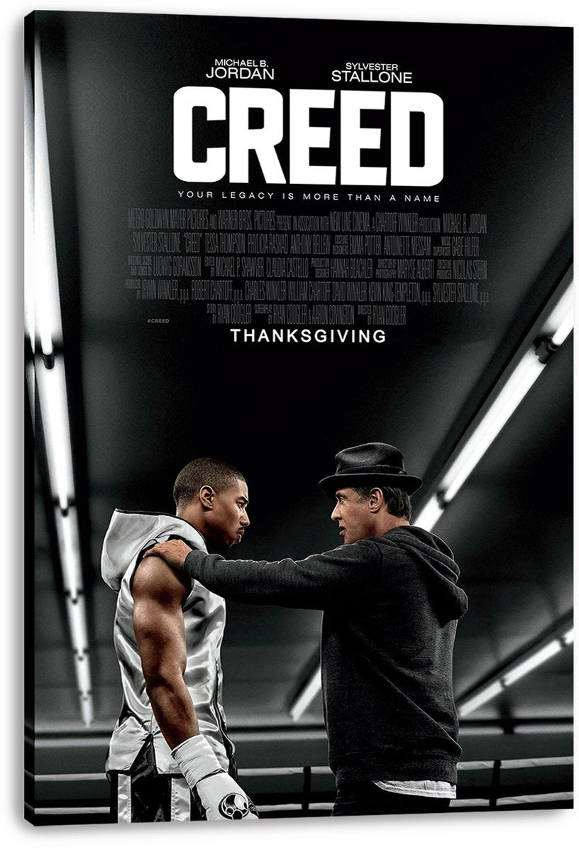 Creed Movie Michael B. Jordan Sylvester Stallone Decorative Painting (paper and canvas) art poster printing print