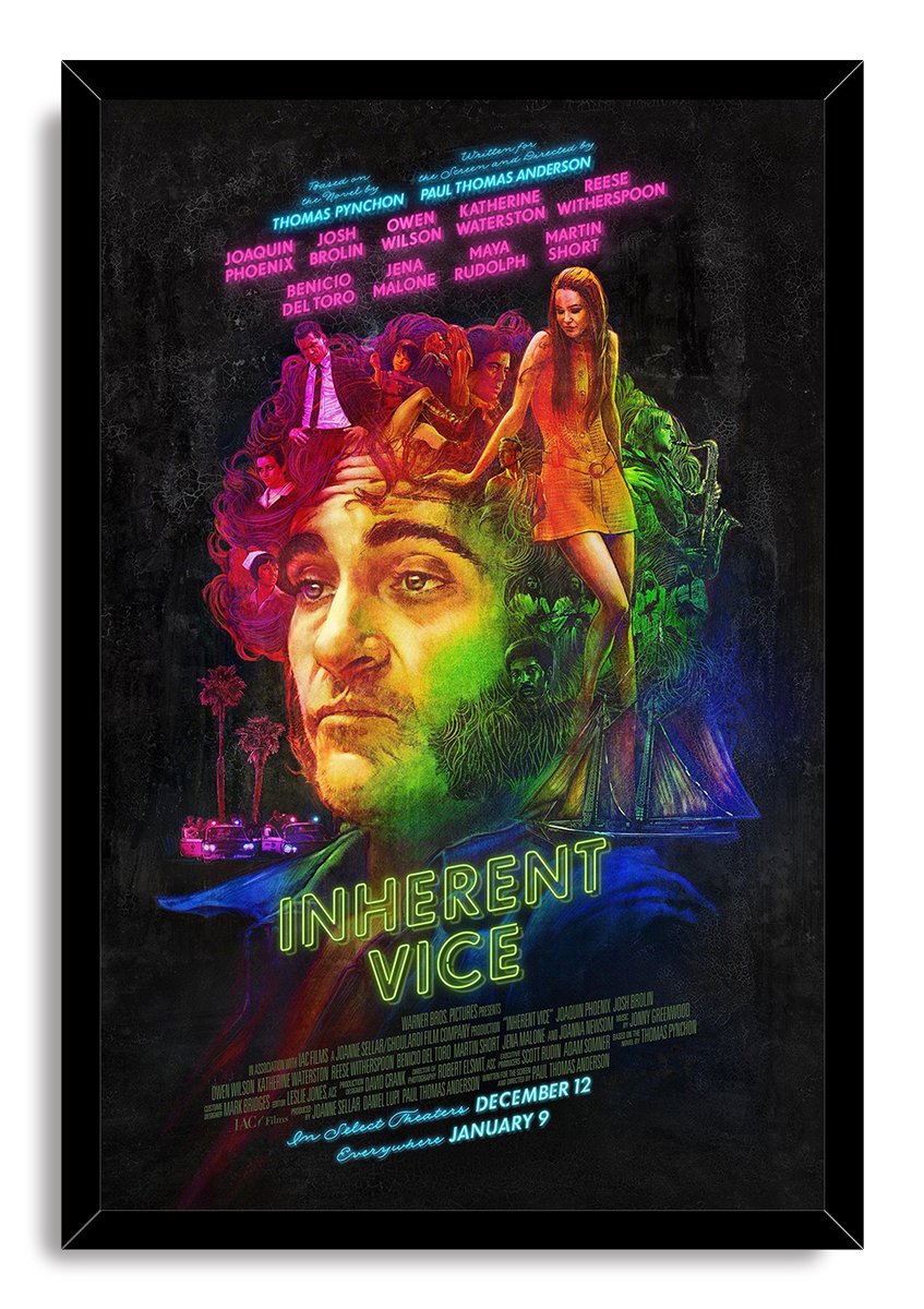 Inherent Vice Movie Poster Decorative Painting (paper and canvas) art poster printing print