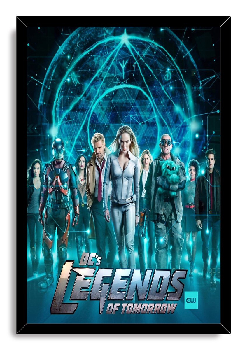 DC's Legends of Tomorrow Team Decorative Painting (paper and canvas) art poster printing print