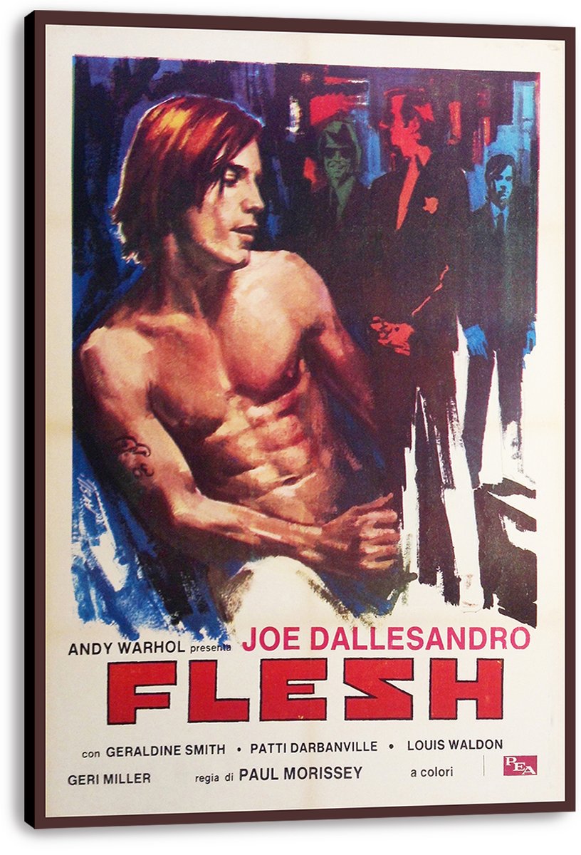 Joe Dallesandro Flesh Movie Decorative Painting (paper and canvas) art poster printing print