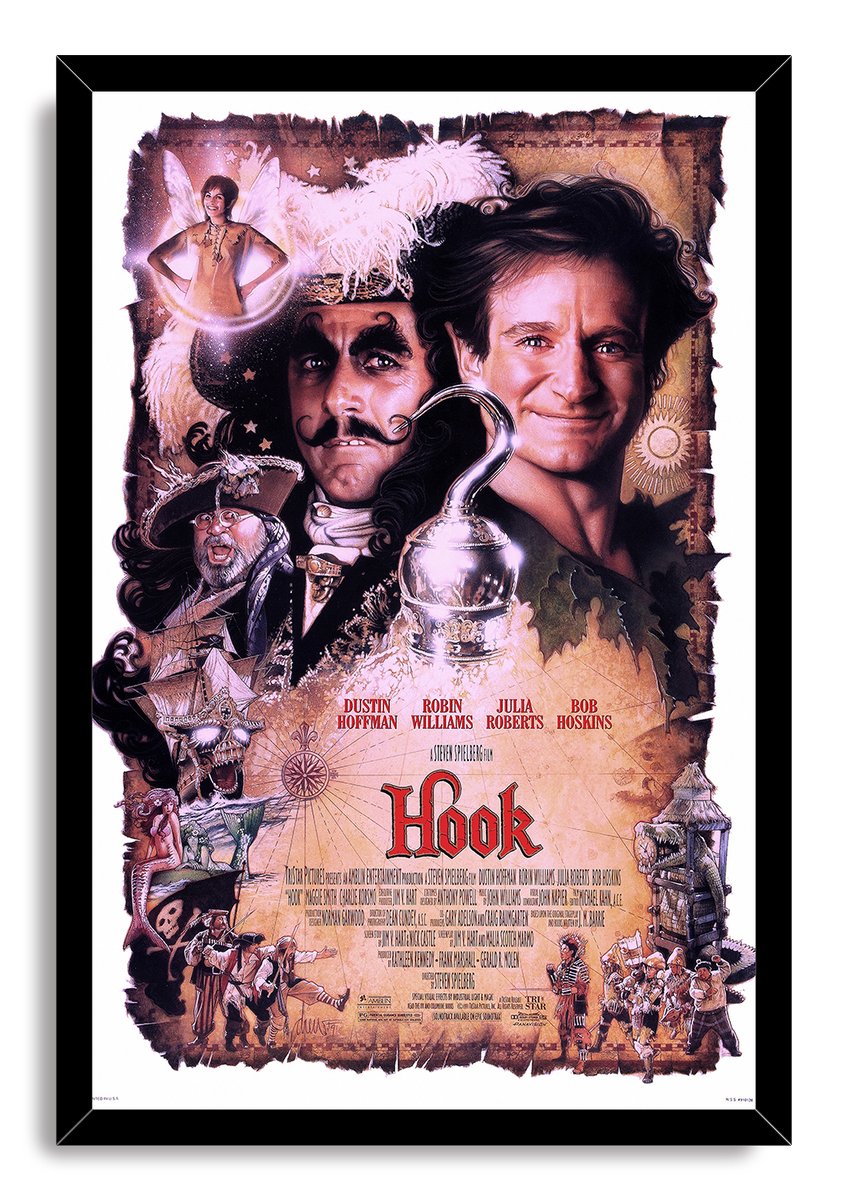 Hook Movie Poster Decorative Painting (paper and canvas) art poster printing print