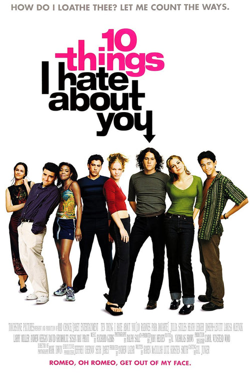10 Things I Hate About You Movie Decorative Painting (paper and canvas) art poster printing print