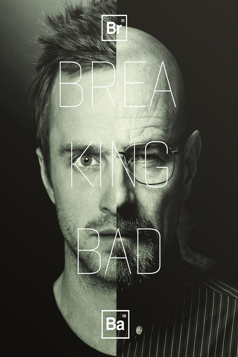 Breaking Bad Walter White Jesse Pinkman Decorative Painting (paper and canvas) art poster printing print