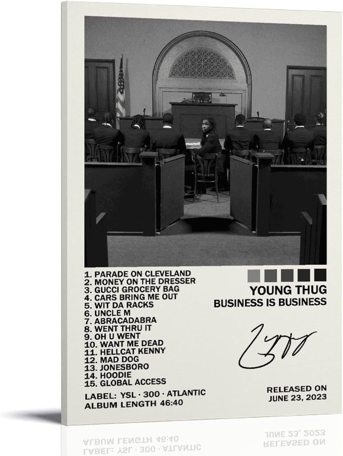 Business Is Business Poster (paper and canvas) art poster printing print