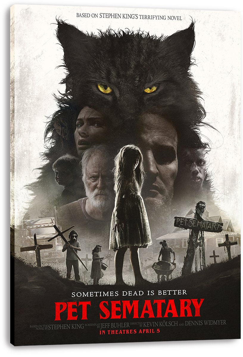Pet Sematary Movie Poster Decorative Painting (paper and canvas) art poster printing print