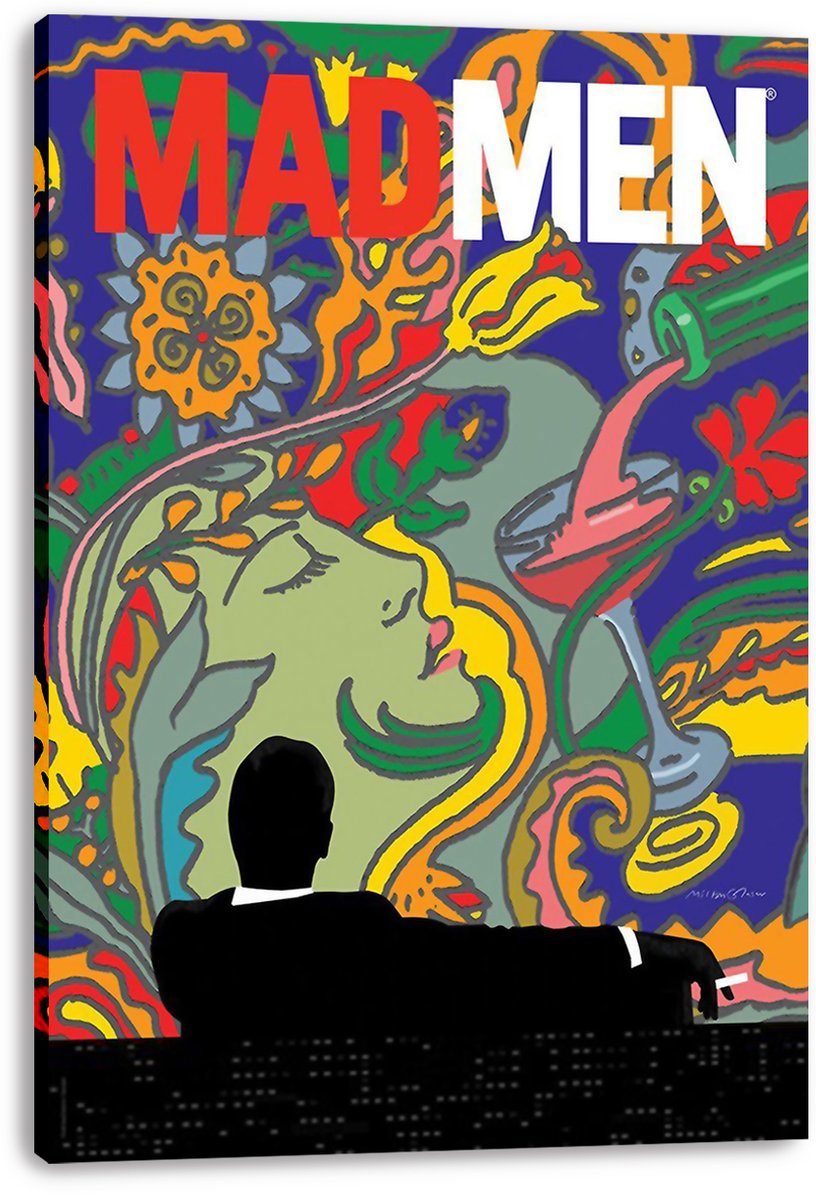 Mad Men Decorative Painting (paper and canvas) art poster printing print