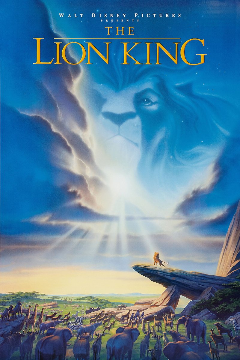 The Lion King Decorative Painting (paper and canvas) art poster printing print
