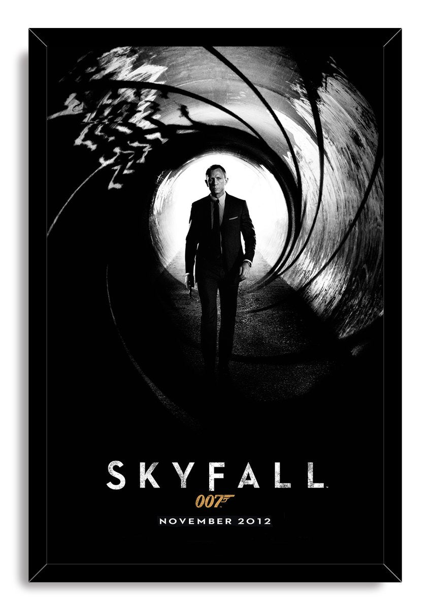James Bond Skyfall Decorative Painting (paper and canvas) art poster printing print
