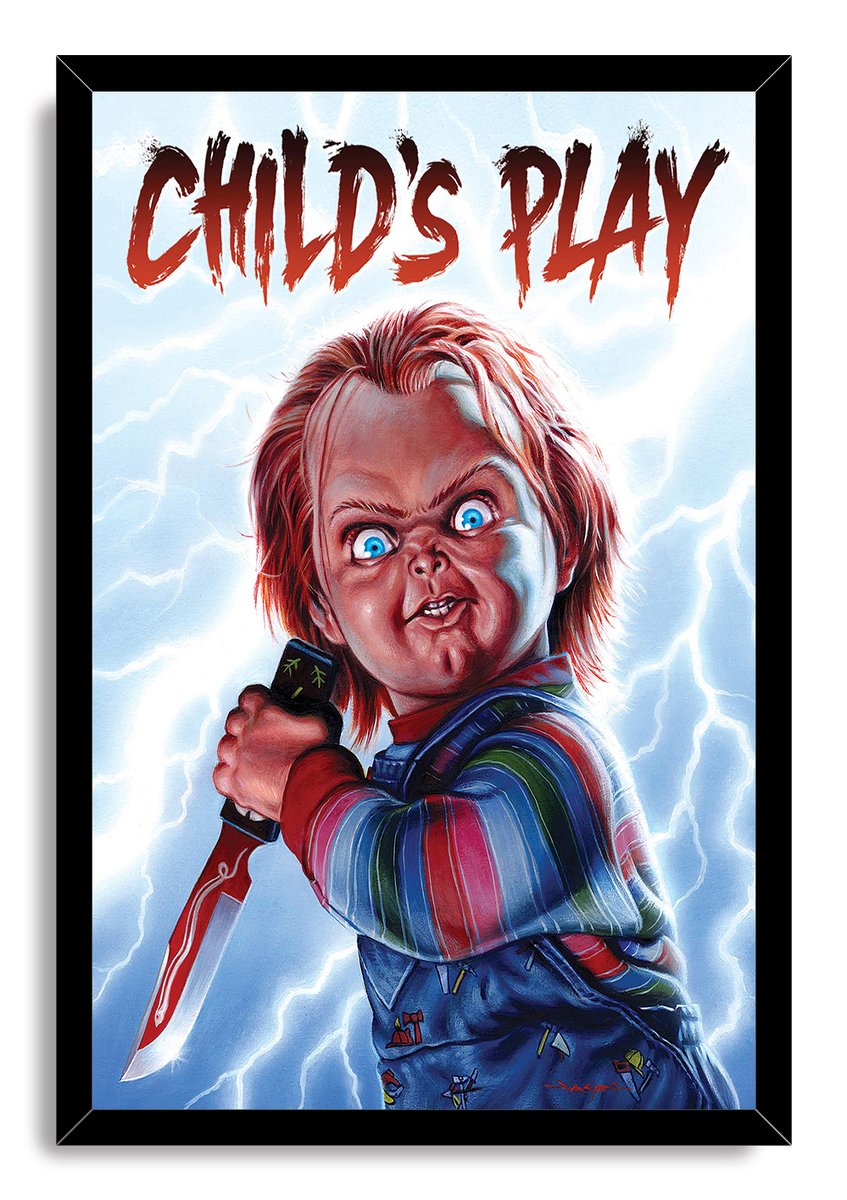 Chucky Child's Play Decorative Painting (paper and canvas) art poster printing print