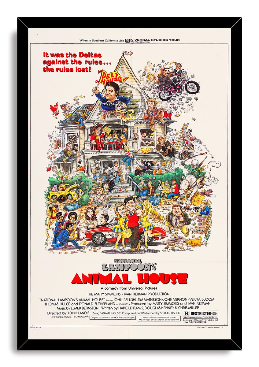 National Lampoon's Animal House Movie Poster Decorative Painting (paper and canvas) art poster printing print
