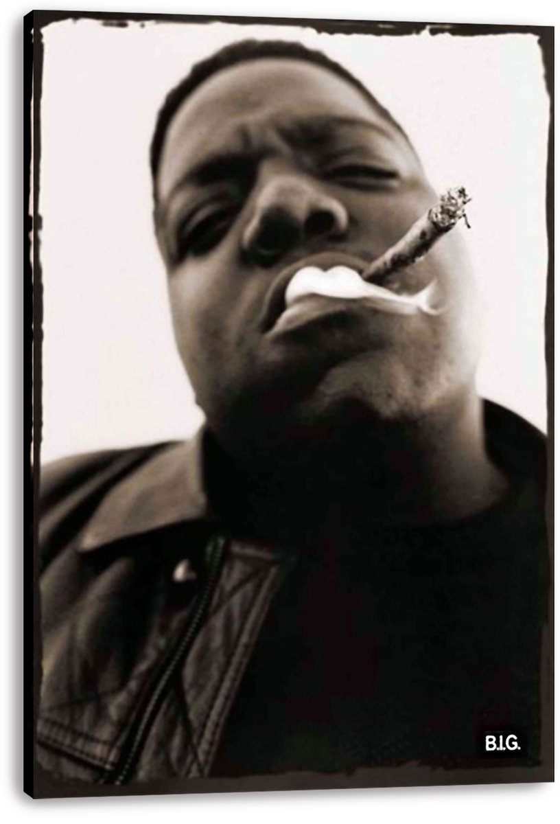 Notorious B.I.G. Decorative Painting (paper and canvas) art poster printing print