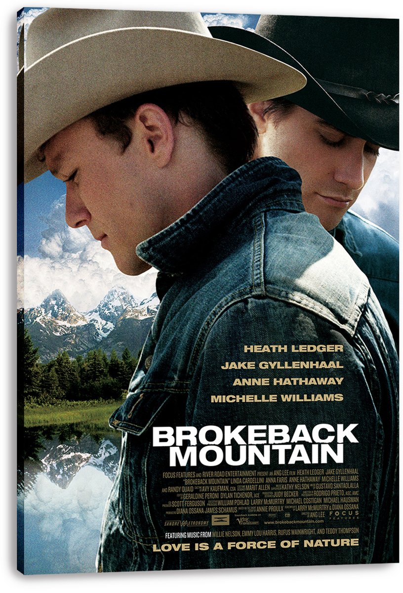Brokeback Mountain Movie Poster Decorative Painting (paper and canvas) art poster printing print