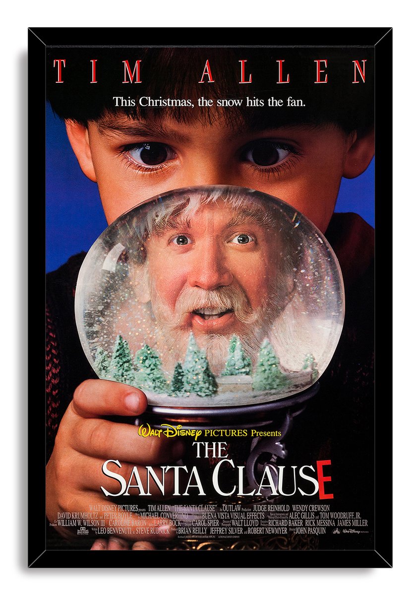 The Santa Clause Movie Poster Decorative Painting (paper and canvas) art poster printing print