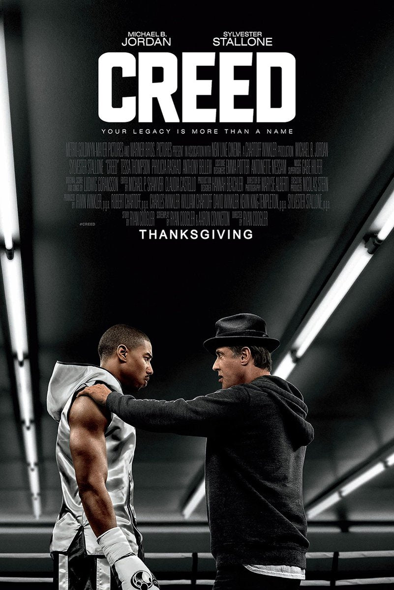 Creed Movie Michael B. Jordan Sylvester Stallone Decorative Painting (paper and canvas) art poster printing print
