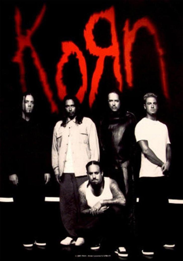Korn Music (Paper and Canvas) Art Poster Printing Print