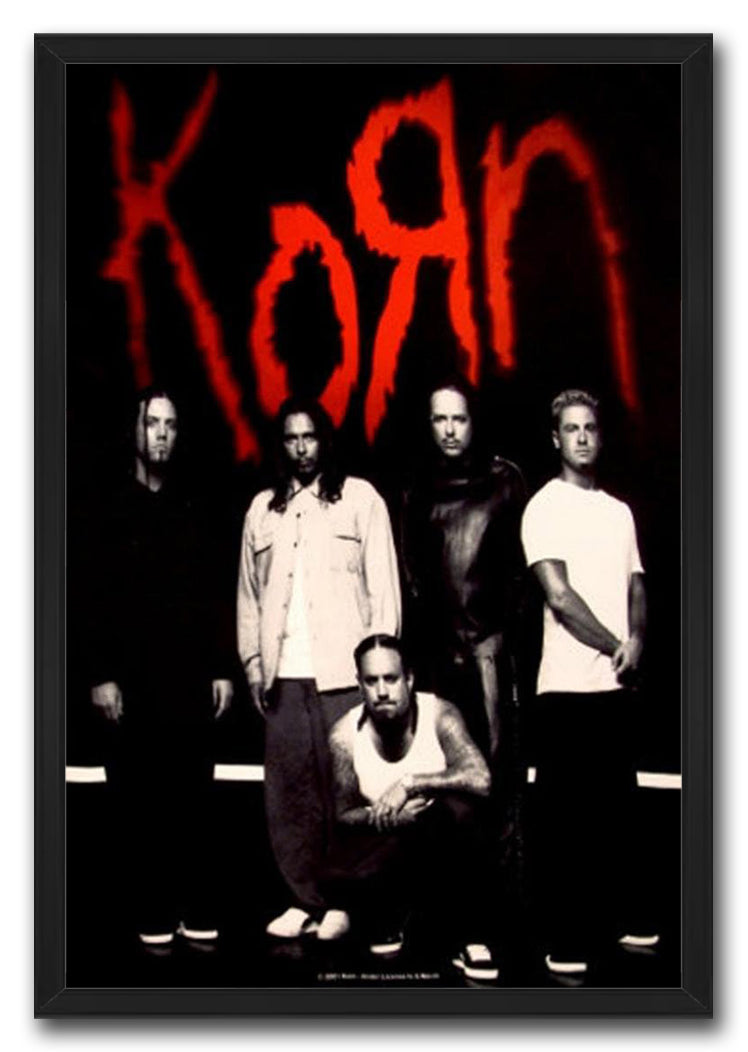 Korn Music (Paper and Canvas) Art Poster Printing Print