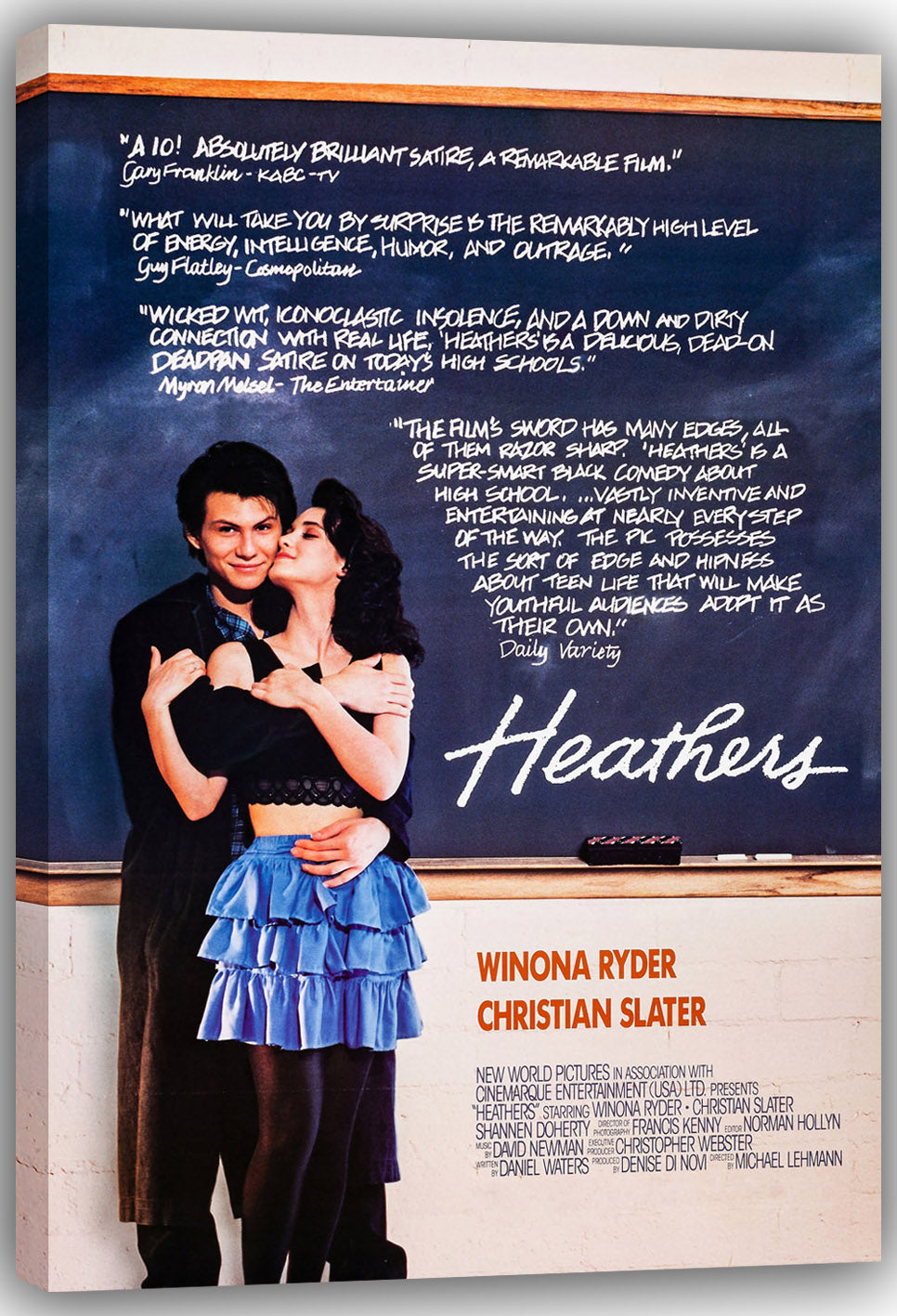 Heathers Movie (paper and canvas) art poster printing print