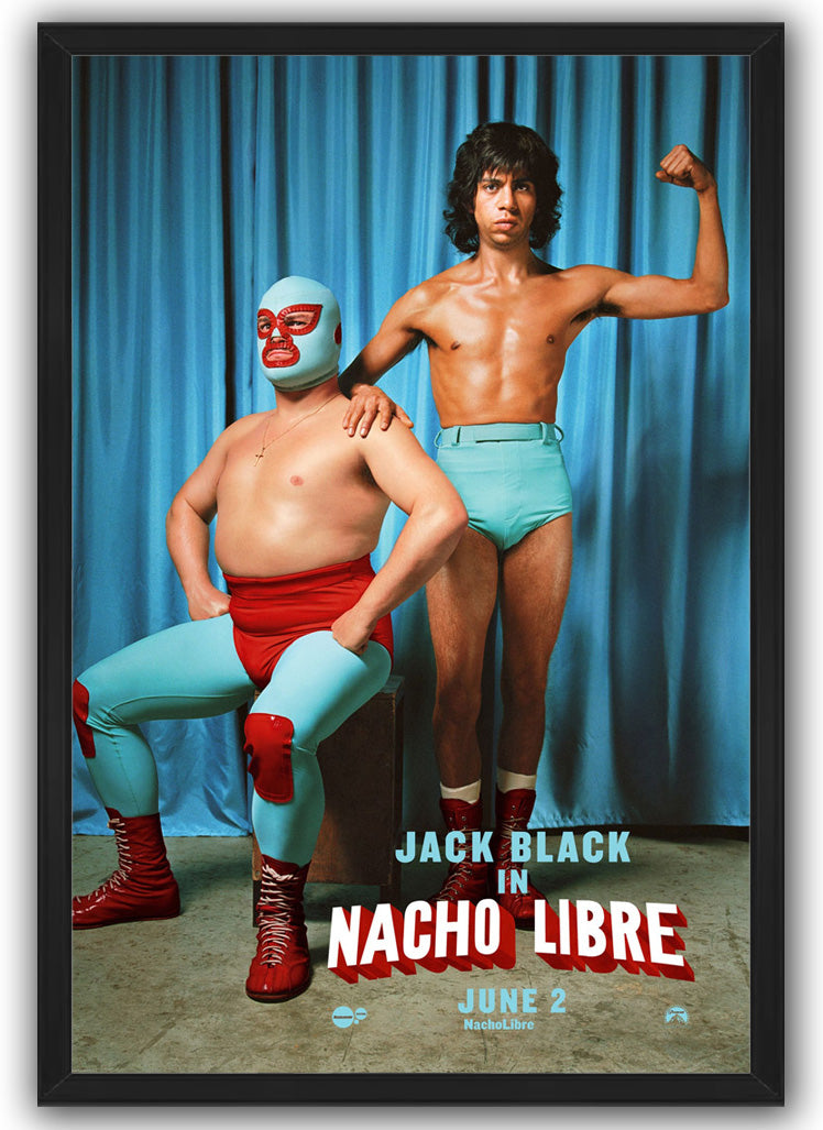 Nacho Libre Movies(paper and canvas) art poster printing print