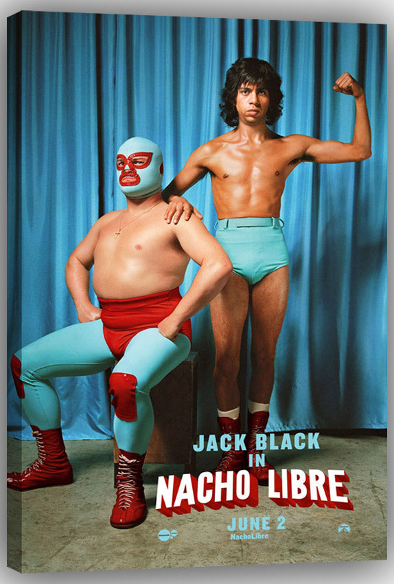 Nacho Libre Movies(paper and canvas) art poster printing print