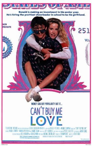 Can't Buy Me Love Movies(paper and canvas) art poster printing print