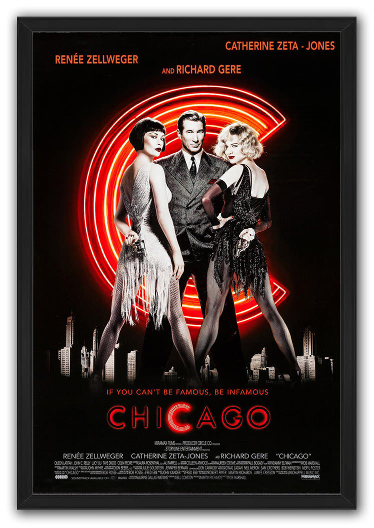 Chicago Movies(paper and canvas) art poster printing print